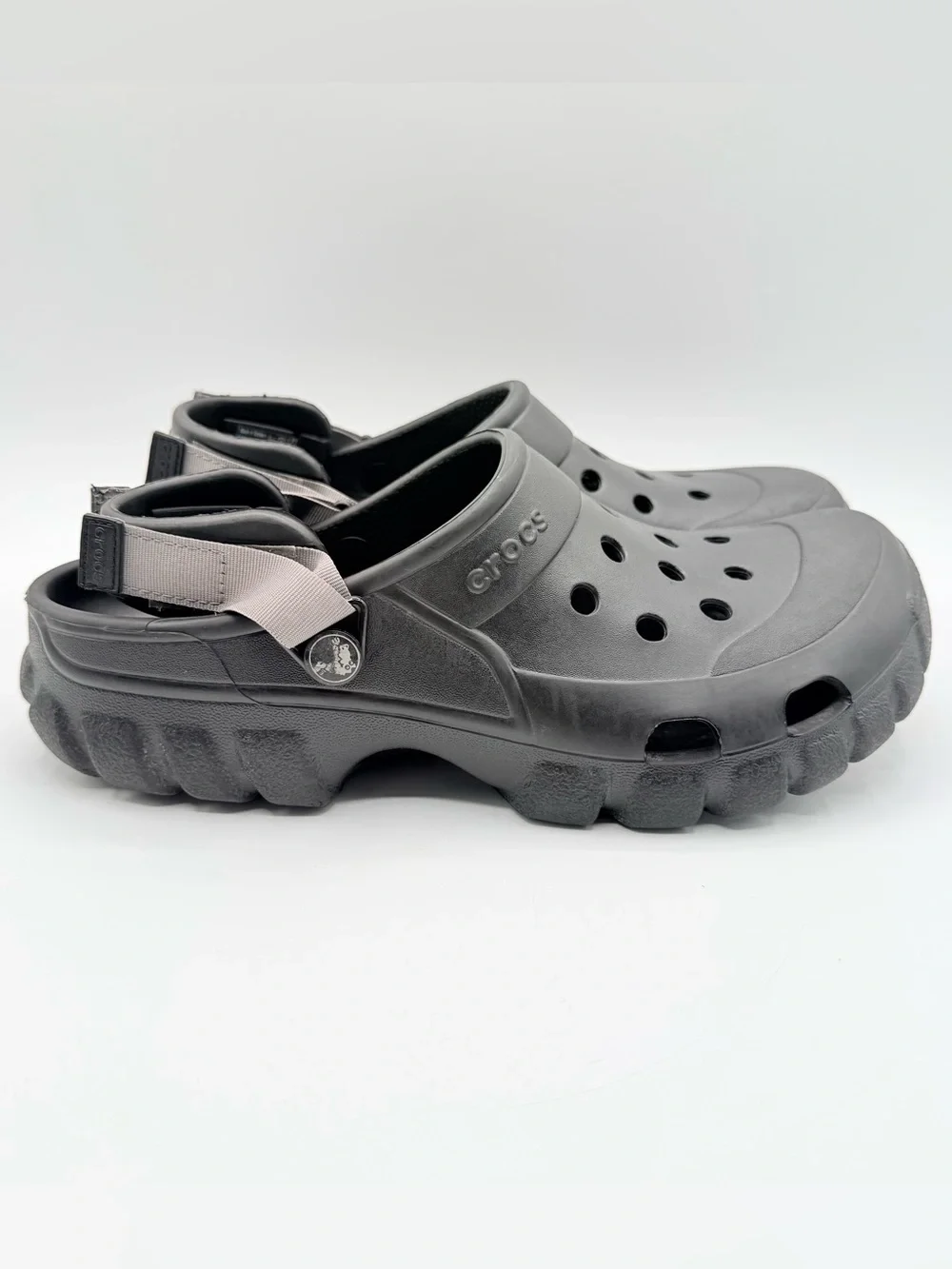 Crocs Classic All-Terrain Clog Black Unisex Men’s 9 Women’s 11 Comfort Shoes